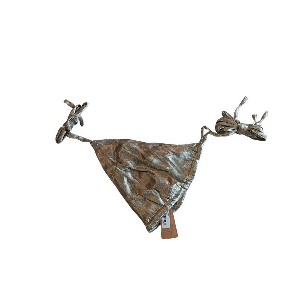 New with Tags SKIMS Limited Edition Jacquard Triangle Bralette Talc SZ XL - Picture 4 of 7